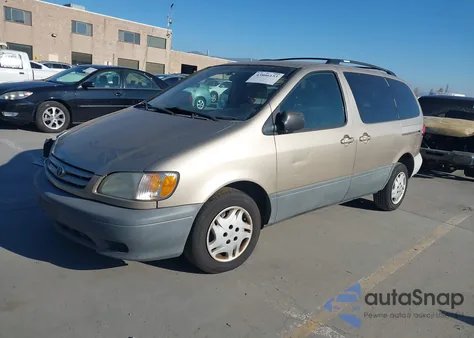 2003 Toyota Sienna Ce from USA, damaged, VIN 4T3ZF19C33U536174